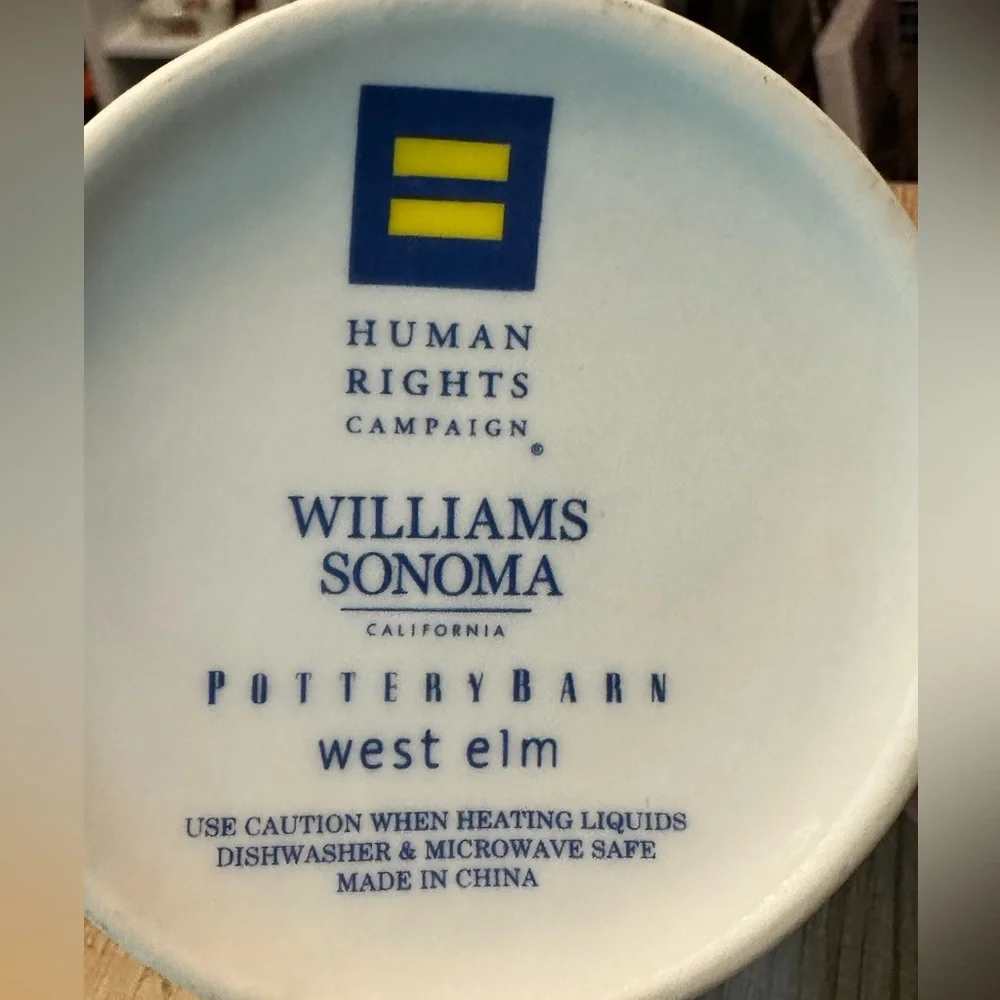Williams Sonoma | Love is Love Mug